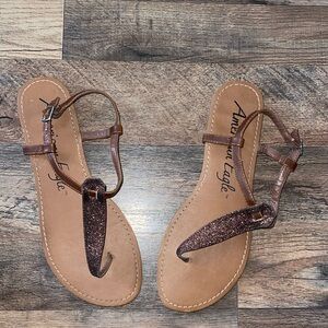 Brown sandals